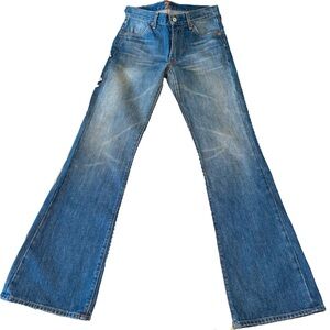 7 For All Mankind Flare Blue Jeans